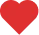 赤いハート
